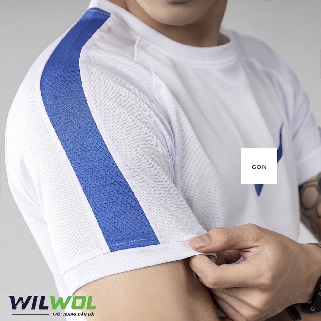 Áo thun nam cộc tay chơi thể thao, tập gym, chạy bộ, chơi tenis.. chất xịn mát mẻ, trẻ trung 3 màu