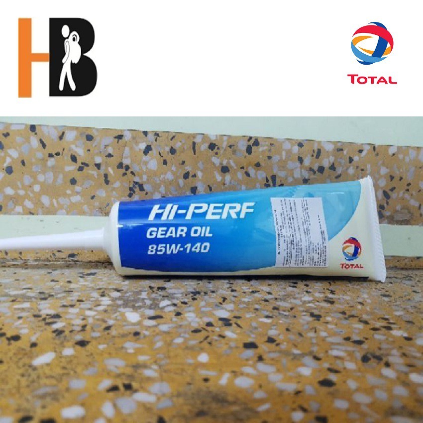 Dầu hộp số xe tay ga Total hộp 10 tuýp 85W140 120ml