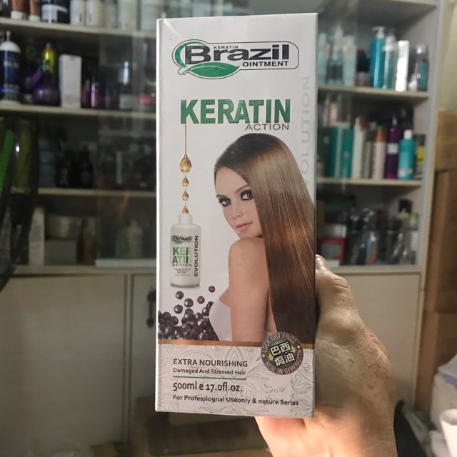 Keratin tươi Brazil Action phục hồi tóc cực đỉnh 500ml