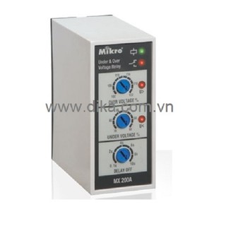 Rơle bảo vệ điện áp Mikro MX200A