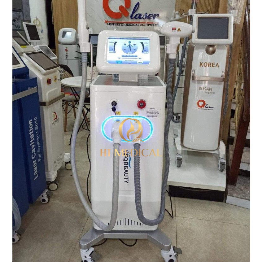 Máy Triệt Lông Diode Laser 808 2in1 Xóa Xăm 2021 / Bảo hành 12 tháng