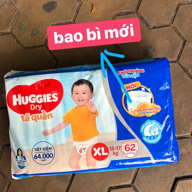 Tả quần Huggies đủ size M74/L68/XL62/XXL56