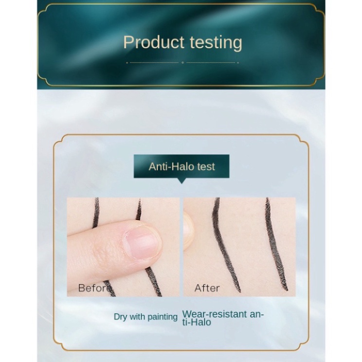 Bút kẻ mắt heyxi không thấm nước và không thấm mồ hôi dạng lỏng không lem không trôi HBKM1
