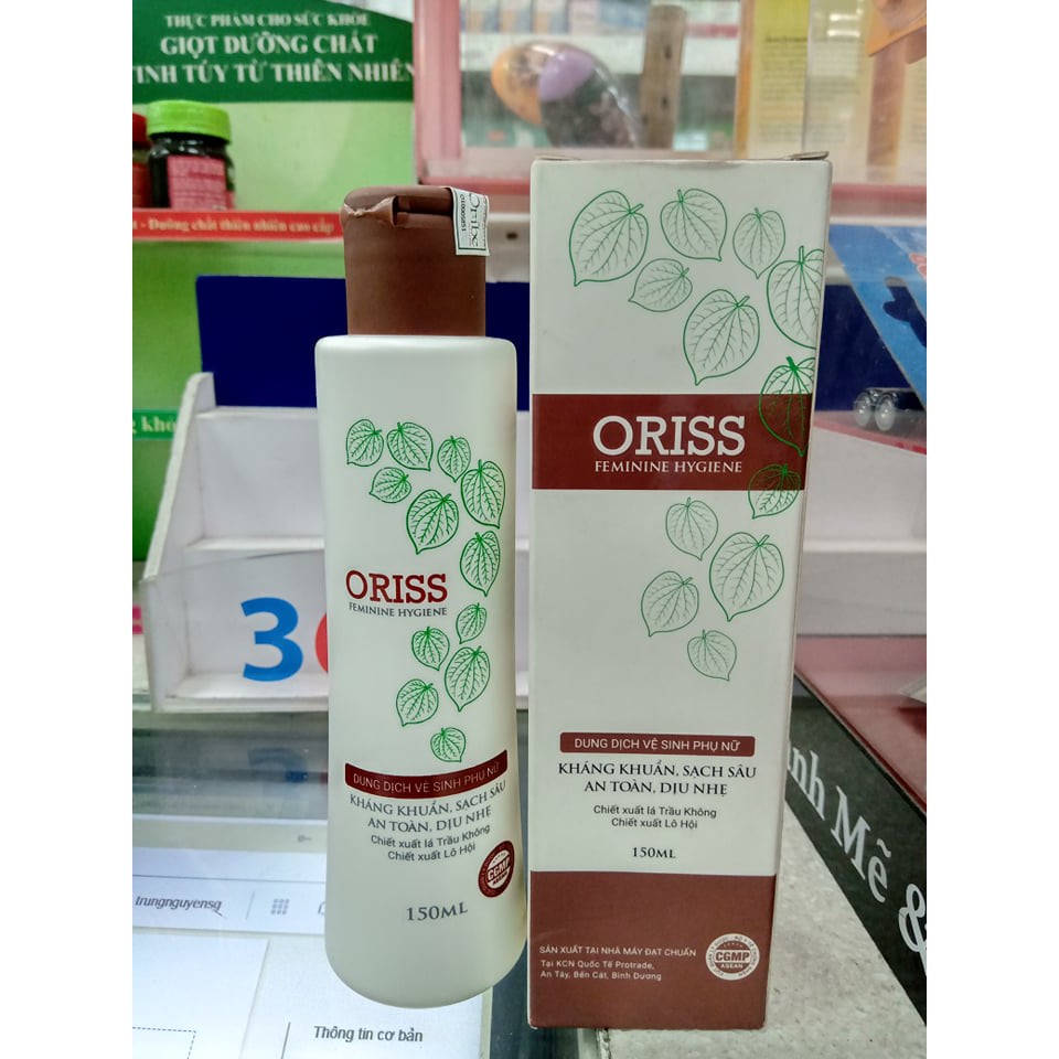 Dung dịch vệ sinh Oriss 150ml