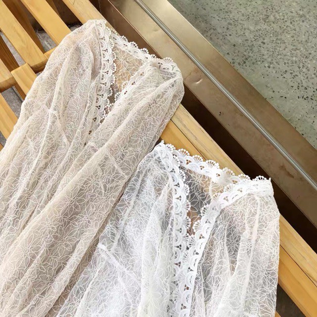 Áo Choàng Đi Biển Dáng Dài Ren Chất Đẹp Quảng Châu | BigBuy360 - bigbuy360.vn