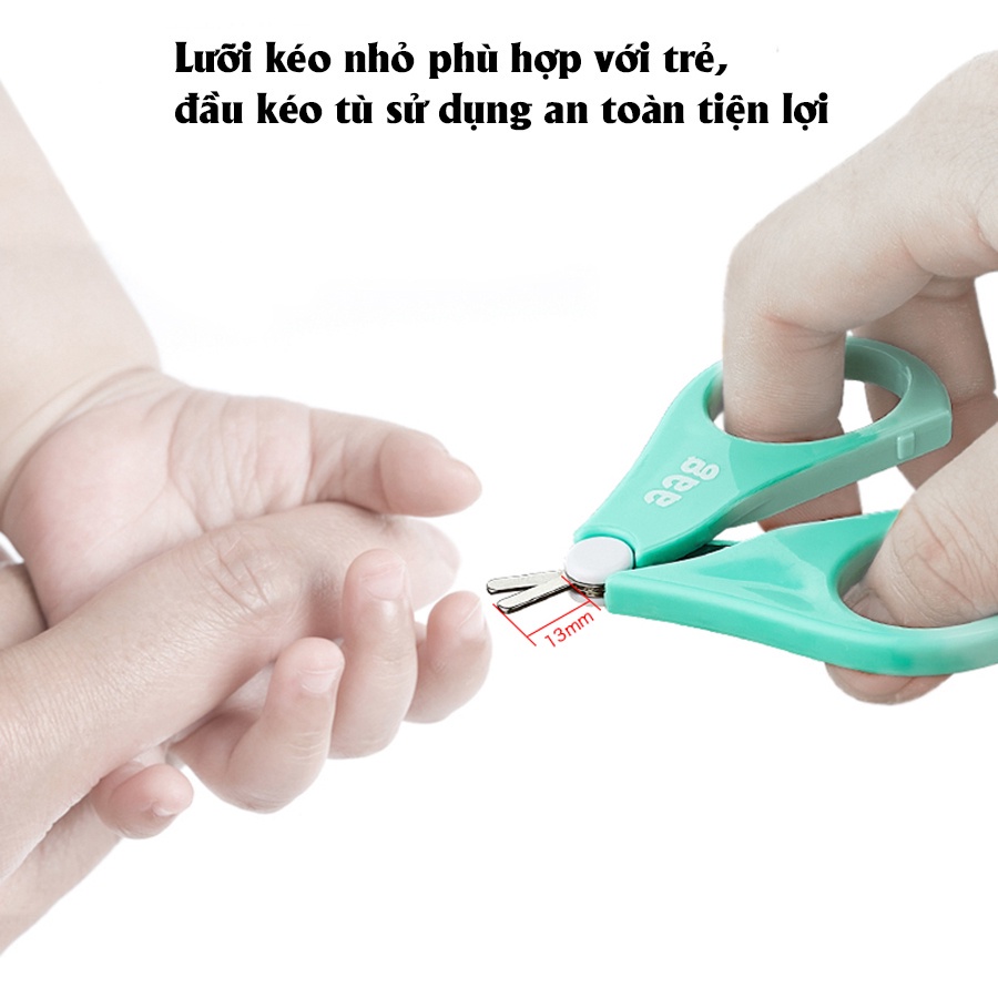 Set bấm móng tay 4 món tiện lợi cho bé AAG Hàn Quốc Chính Hãng - thiết kế nhỏ gọn tiện lợi 240