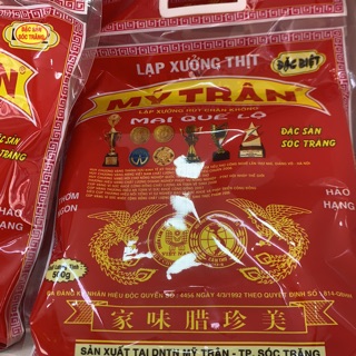 Lạp xưởng thịt heo đặc biệt 500gram Mỹ Trân