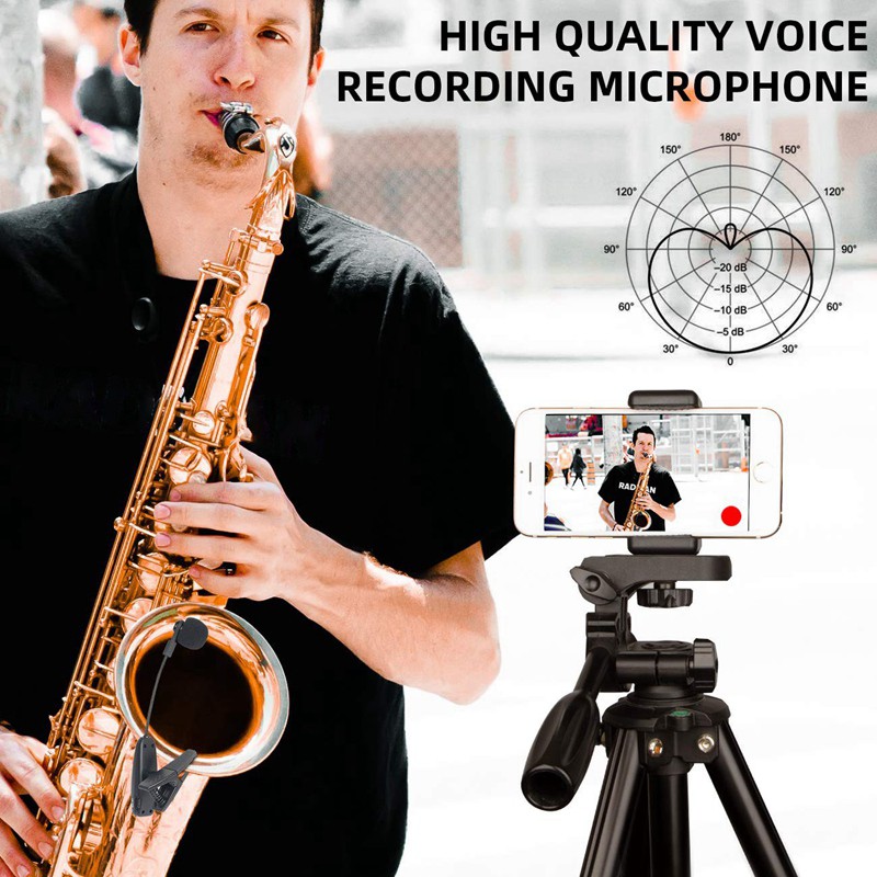 Hệ thống micro không dây chuyên dụng cho kèn Saxophone