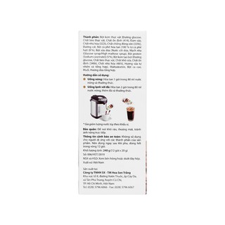 Cà phê dừa RockCafe White Coffee 240g