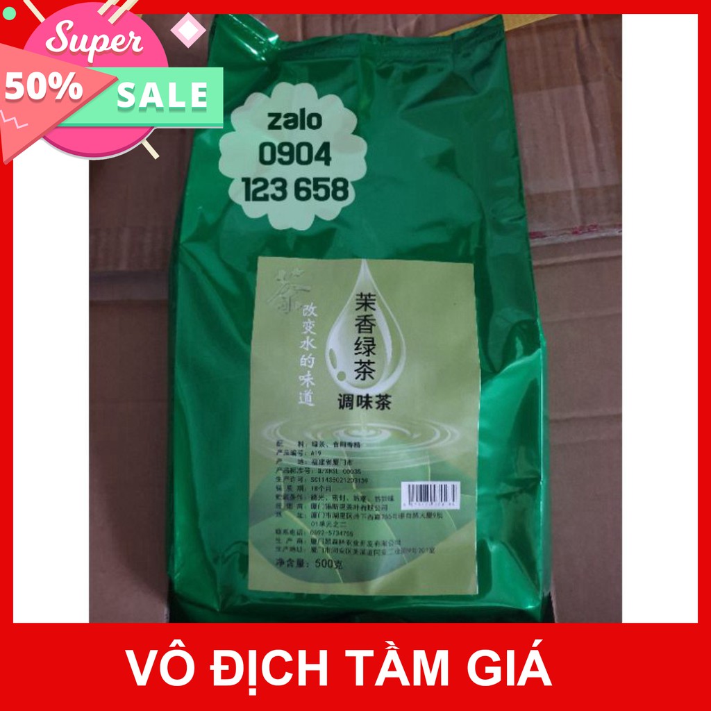 Trà nhài GIỌT NƯỚC gói 500g - đỉnh cao pha chế trà chanh