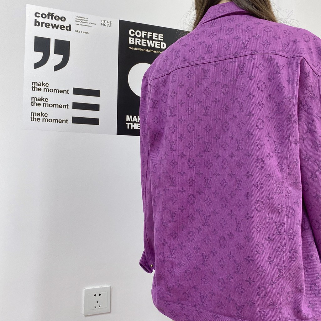 Áo Denim LouisVuitton 20FW Virgil Abloh