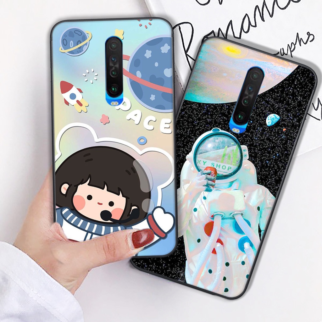 Ốp lưng Xiaomi Mi 9T- Redmi K20 -Redmi K20 Pro -Redmi K30 đẹp rẻ mẫu phi hành gia vũ trụ cute đáng yêu