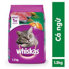 Hạt Whiskas cho mèo gói 1,2kg vị cá thu cá ngừ cá biển 1,1kg cho mèo con PETTOOLS