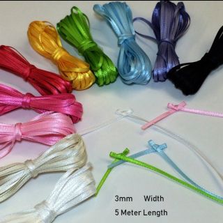 Ruy băng siêu nhỏ 2mm phụ kiện may đồ búp bê barbie xinyi blythe muse 1/8