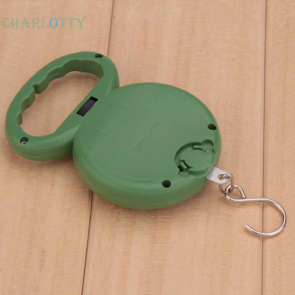 (CHA)Household 10kg Weighing Portable Numeral Pointer Spring Balance Hanging Scale