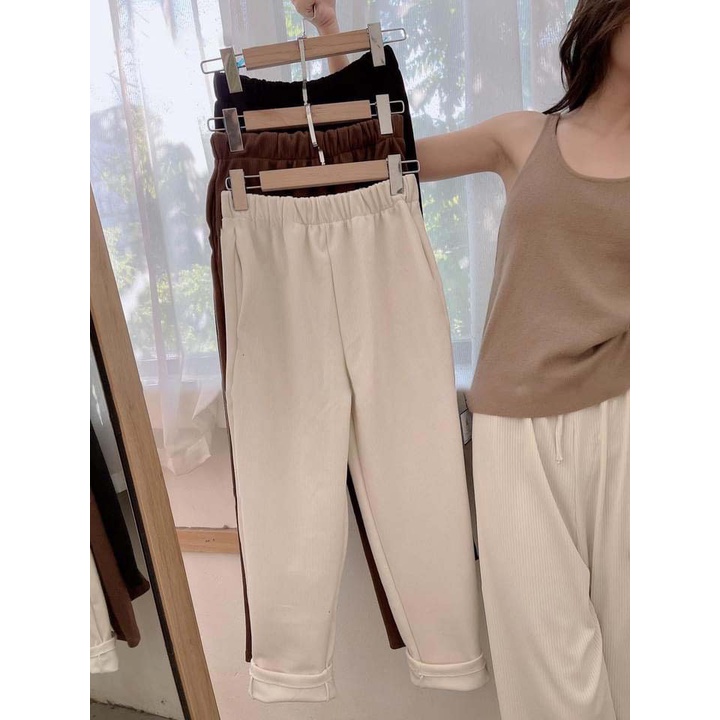 Quần jogger bo gấu-  kèm ảnh thật tại shop