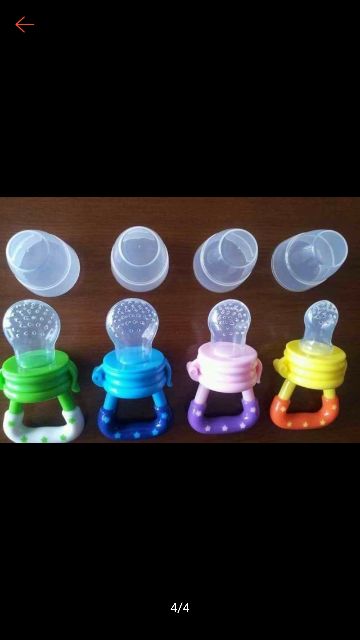 Núm nhai / Túi Nhai Trái Cây Cho Bé Tập Ăn Dặm