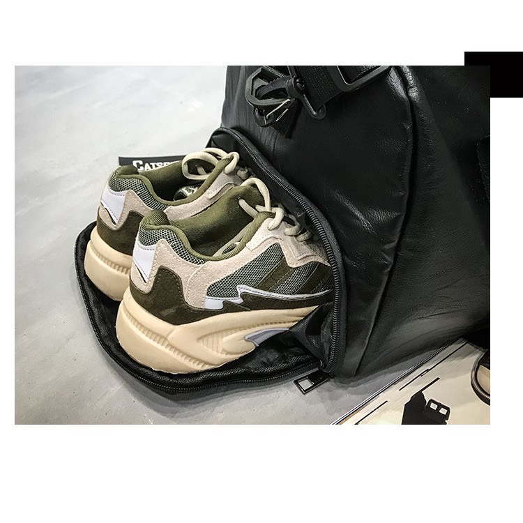 Túi đựng đồ tập gym nam nữ đa năng đi du lịch đeo chéo chống thấm có ngăn để giày cỡ lớn gấp gọn cao cấp