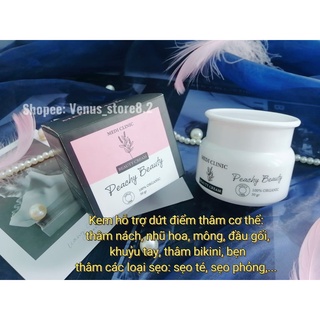 Kem Peachy Beauty kem tan thâm nách bẹn,nhũ hoa,mông,thâm sẹo,khuỷu tay,thâm đầu gối