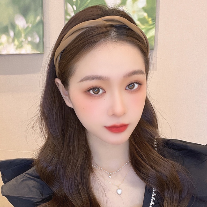 Băng Đô Dạng Xoắn Chống Trượt Thời Trang Hàn Quốc