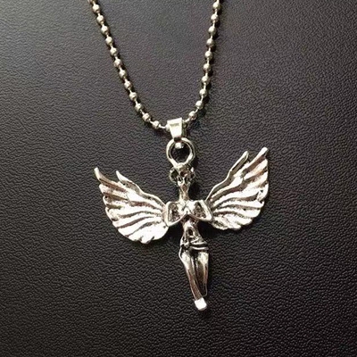Dây Chuyền Mặt Đôi Cánh Thiên Thần Phong Cách Hip Hop | BigBuy360 - bigbuy360.vn