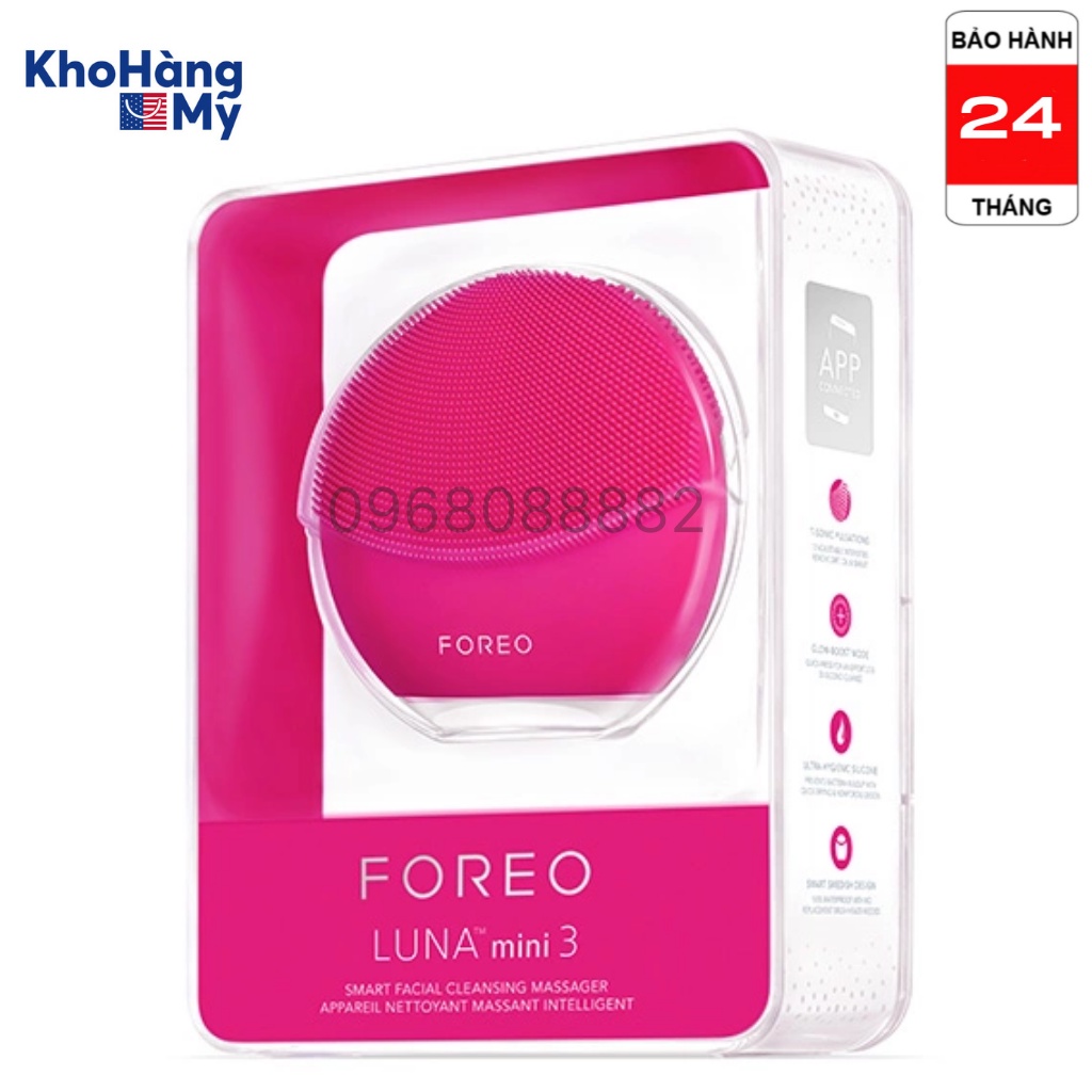 Máy rửa mặt Foreo Mini 3 - hàng chính hãng (có sẵn)