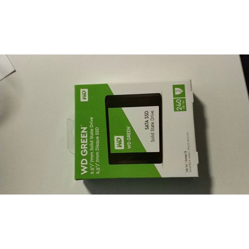 Ổ cứng SSD WD Green 120/240 GB SATA3 2.5 inch hàng bảo hành 36 tháng