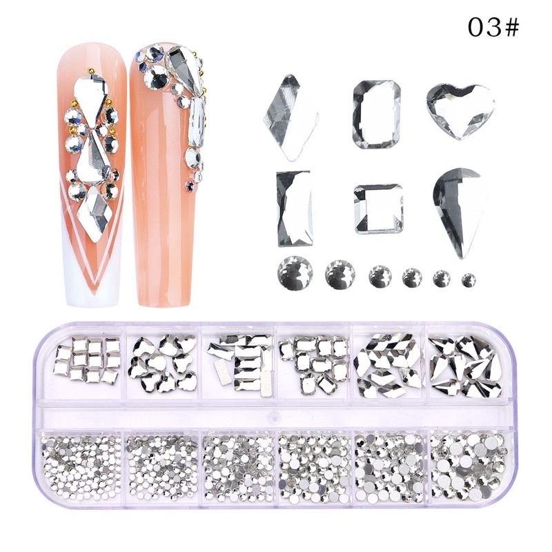 Đá khối chân bằng size to set 100 viên siêu HOT
