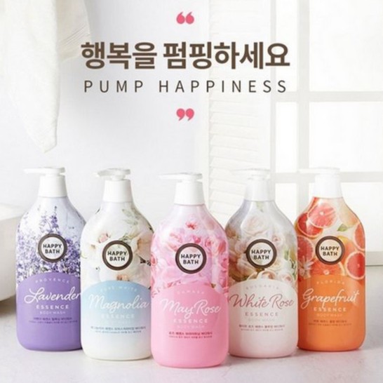 Sữa tắm Happy Bath Essence Body Wash Hàn Quốc 900ml