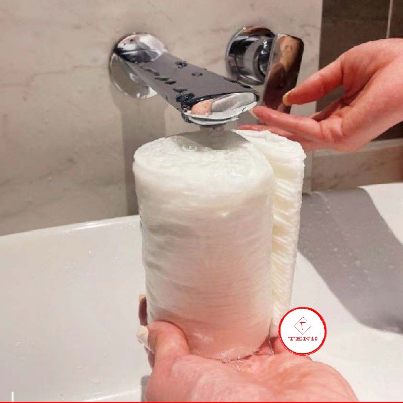 Khăn tắm nén du lịch bằng cotton 140*70 cm siêu mềm cao cấp gặp nước sẽ nở ra dễ dàng sử dụng, mang theo