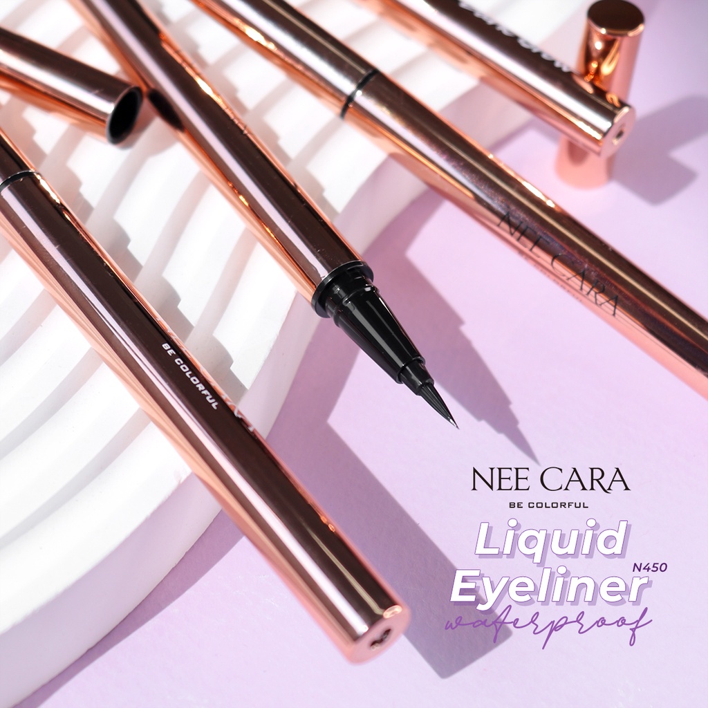 Bút Kẻ Mắt Nước Nee Cara Liquid Eyeliner N450 - Kẻ Dạ Nee Cara Không Lem Không Trôi