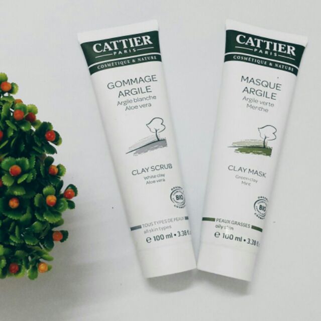 🎉 Tẩy Da Chết Cattier Gommage Argile Aloe Vera