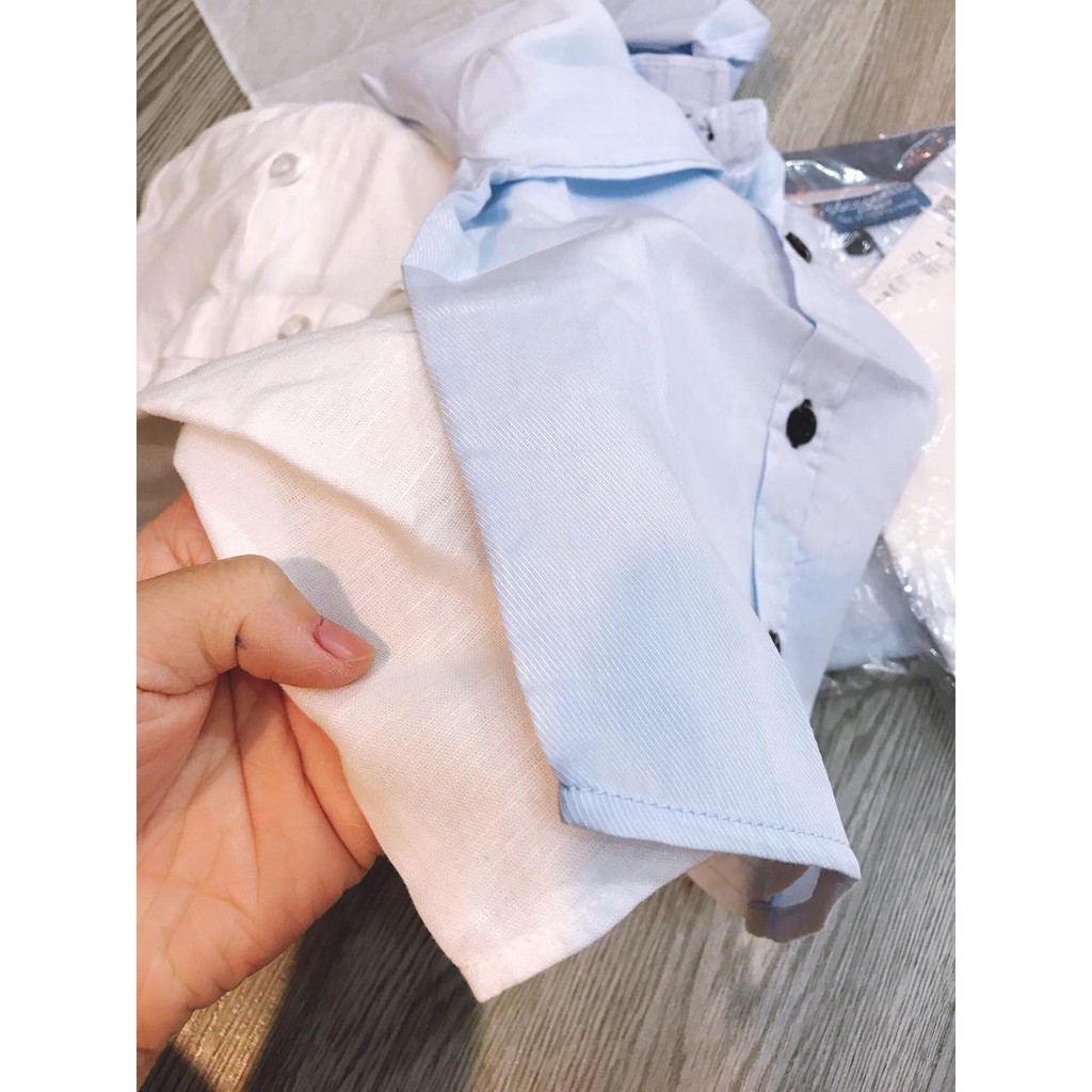 Sơ mi cổ trụ chất vải linen cotton mềm siêu đẹp!!!