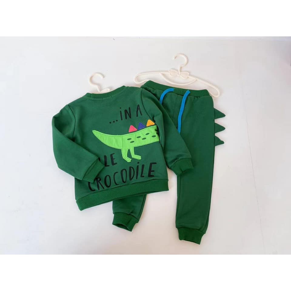 Bộ nỉ da cá Next cá sấu siêu hot