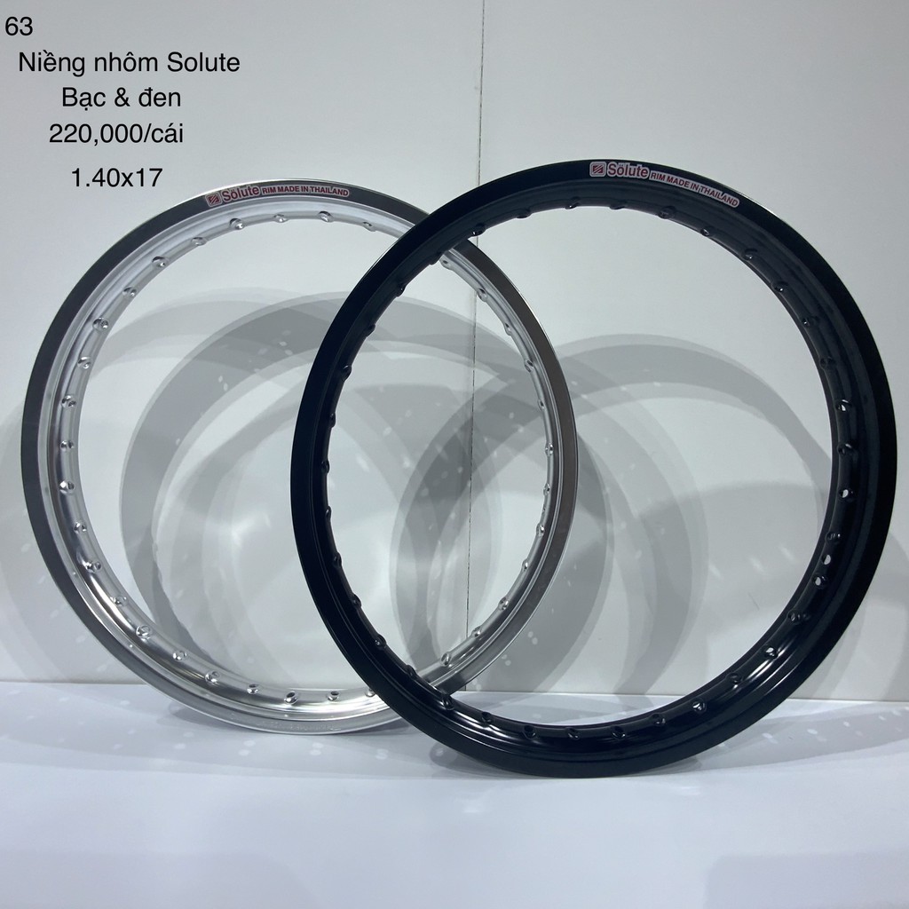 Niềng nhôm Dale size 1.4 -17 dùng xe số