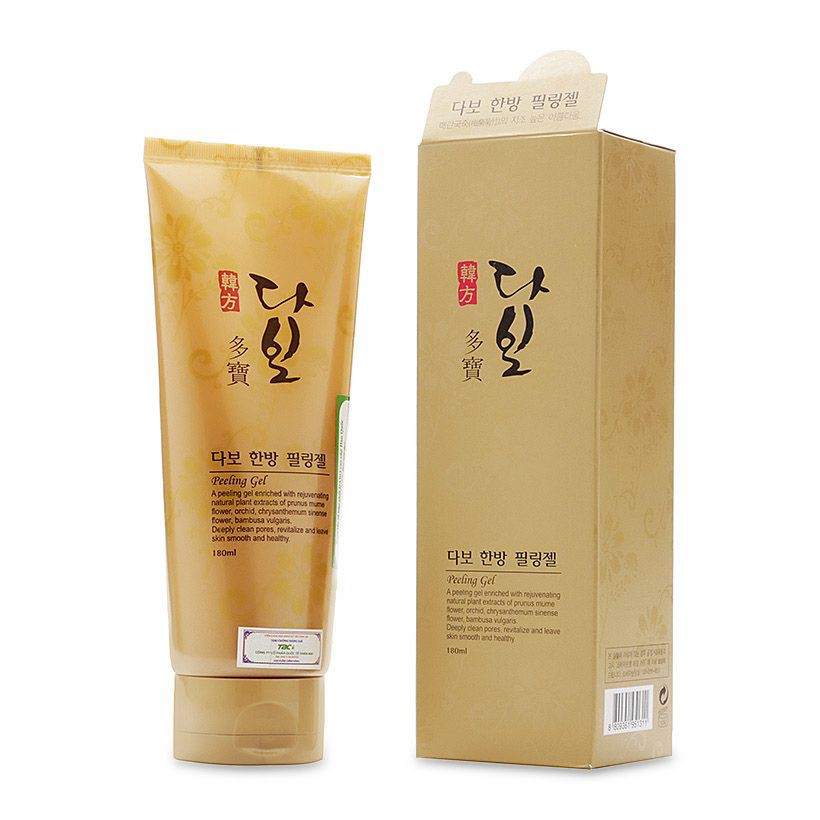 Kem Tẩy Da Chết Làm Sạch Sâu và Mềm Da Dabo Peeling Gel(180ml) - Hàn Quốc Chính Hãng