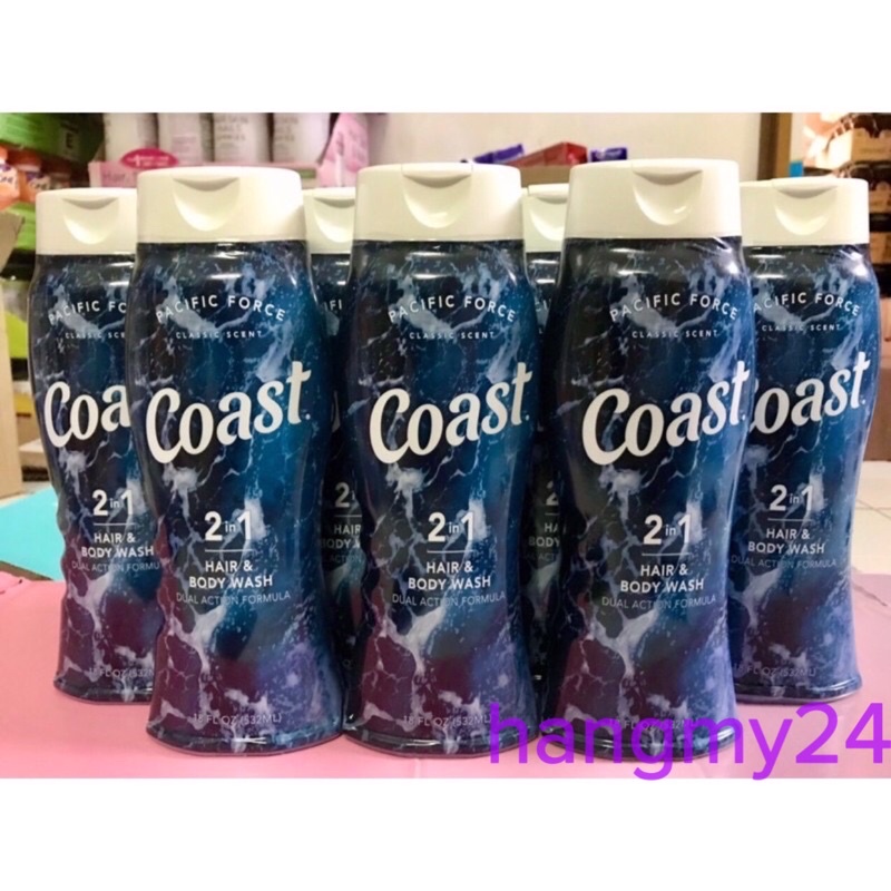 DẦU GỘI TẮM 2 IN 1 COAST CLASSIC(mẫu mới) | BigBuy360 - bigbuy360.vn