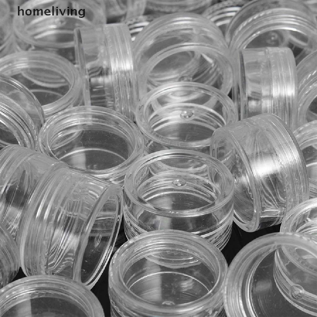 Set 50 Lọ Trong Suốt Mini Đựng Mỹ Phẩm Tiện Dụng