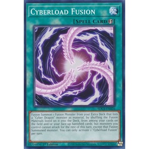 Thẻ bài Yugioh - TCG - Cyberload Fusion / SDCS-EN026'