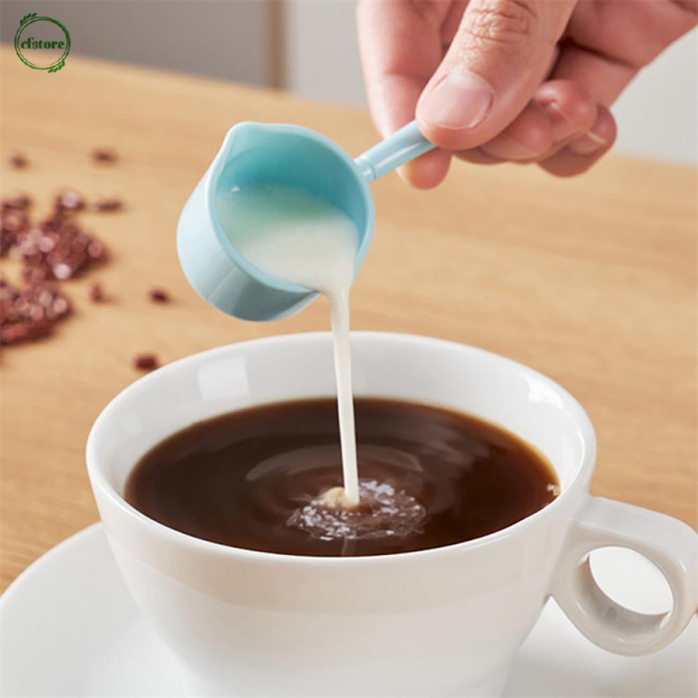 Bộ 2 Muỗng Đong Bằng Nhựa Cấp Thực Phẩm Tay Cầm Dài Có Thể Tái Sử Dụng