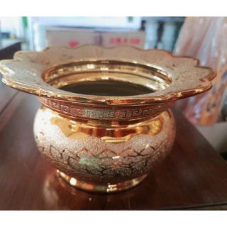 Bát hương kim sa có khay hứng tàn hương