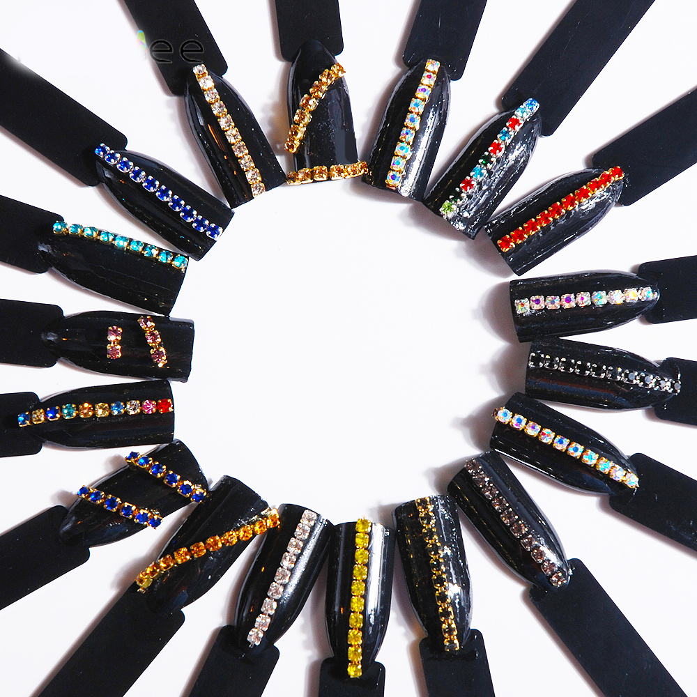 [Hàng mới về] Dây xích kim loại 3D dành cho trang trí móng tay diy