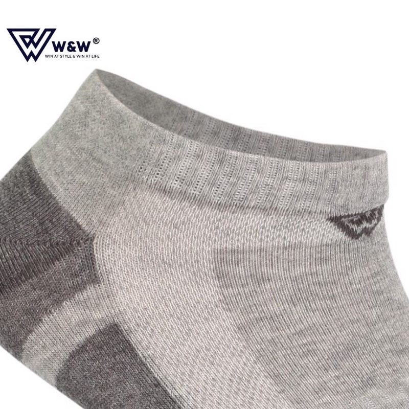 Tất Nam Cổ Trung W&W Thiết Kế Ôm Vừa Vặn Mềm Mịn Thấm Hút Tốt Khử Mùi Thoáng Mát WM25