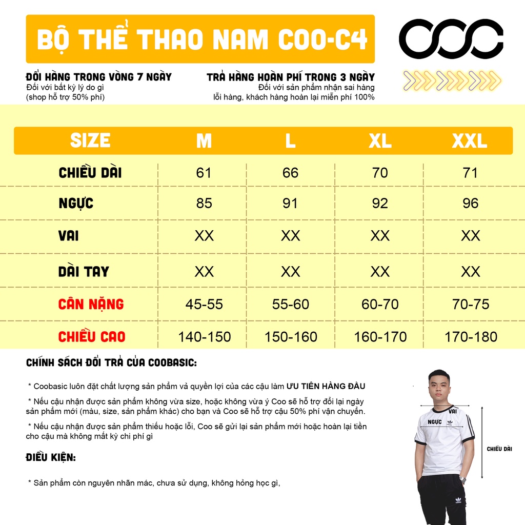 Bồ hè nam thể thao, sét hè nam cao cấp vải cotton cực mát -C4