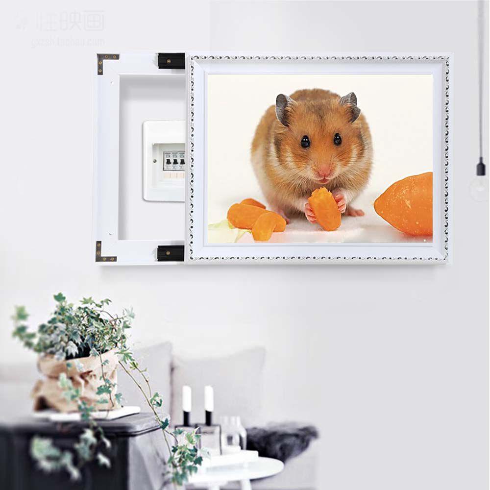 Bộ Tranh Đính Đá 5d Tự Làm Hình Chuột Hamster Độc Đáo