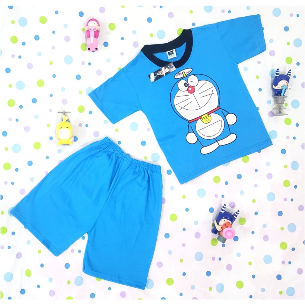 Bộ Đồ Hóa Trang Doraemon Đáng Yêu Cho Bé Trai 2-7 Tuổi