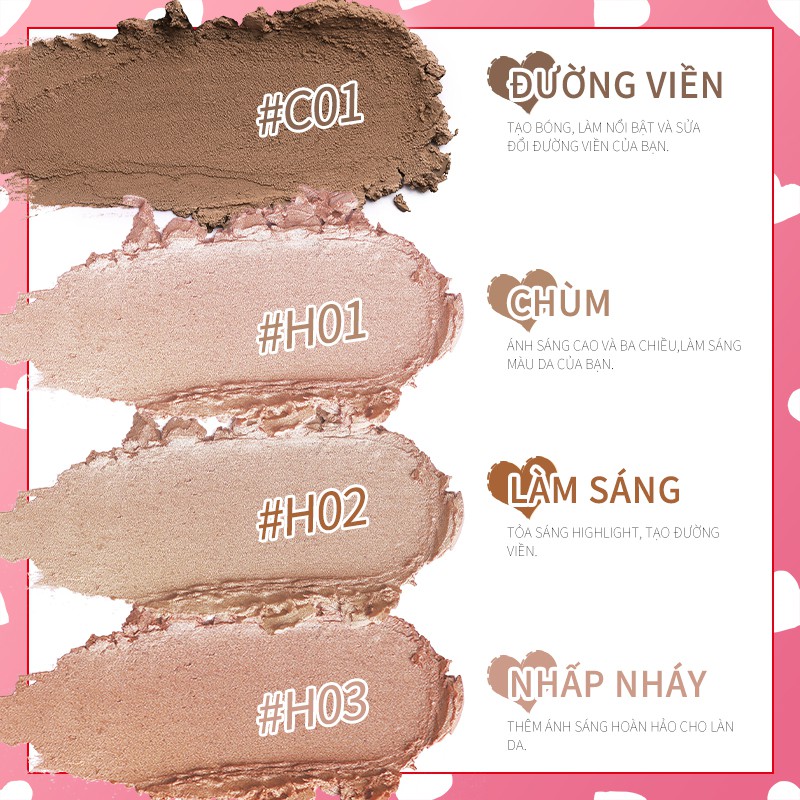 Thỏi phấn má hồng/phấn bắt sáng 3 trong 1 đa năng Bayfree 7g | BigBuy360 - bigbuy360.vn