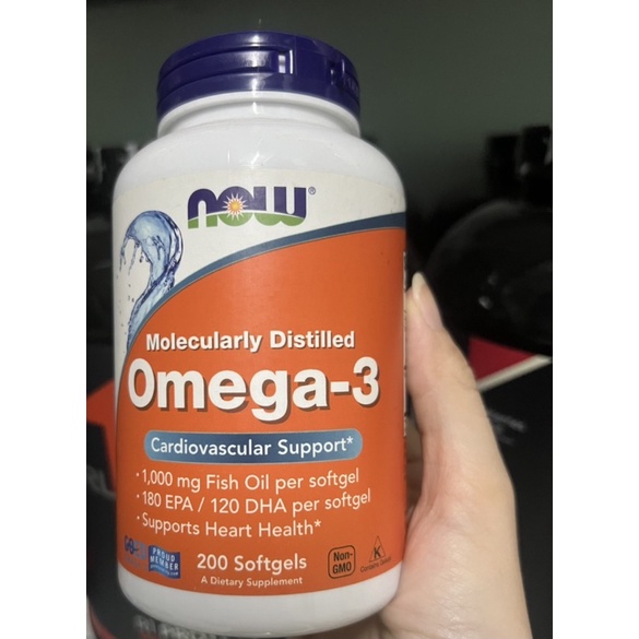 Thực phẩm bổ sung Omega3 Now