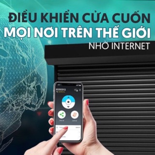 Blynk Việt điều khiể cửa cửa cuốn bằng điện thoại