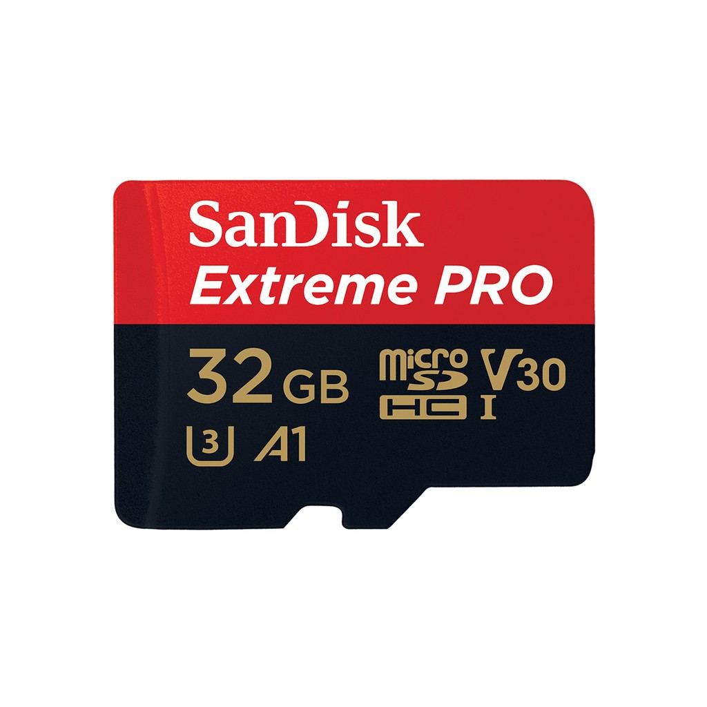 Thẻ nhớ MicroSDHC SanDisk Extreme Pro 32GB/64GB/128GB hàng chính hãng